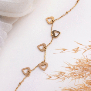 پابند استیل کارتیر قلب 21970002 | فروشگاه گنج جواهر