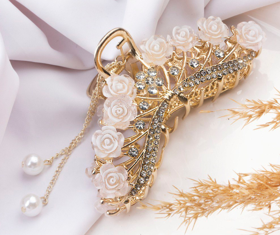 کلیپس فانتزی آویزدار 223925 | فروشگاه گنج جواهر