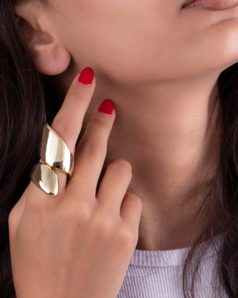 انگشتر فشن 2222771 | فروشگاه گنج جواهر