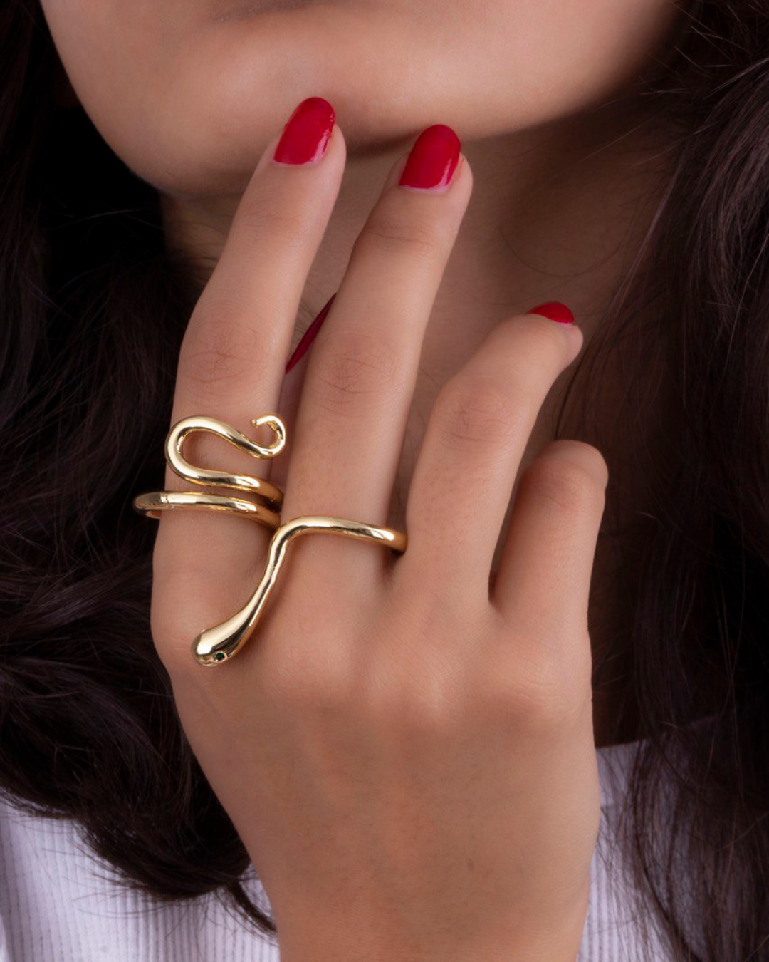 انگشتر مار فشن 2222646 | فروشگاه گنج جواهر انگشتر مار فشن 2222646 | فروشگاه گنج جواهر