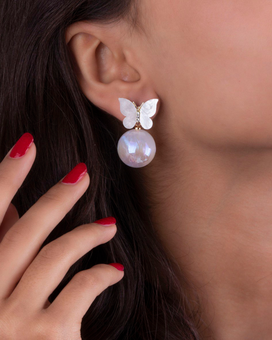 گوشواره مرواریدی فشن 2206572 | فروشگاه گنج جواهر گوشواره مرواریدی فشن 2206572 | فروشگاه گنج جواهر