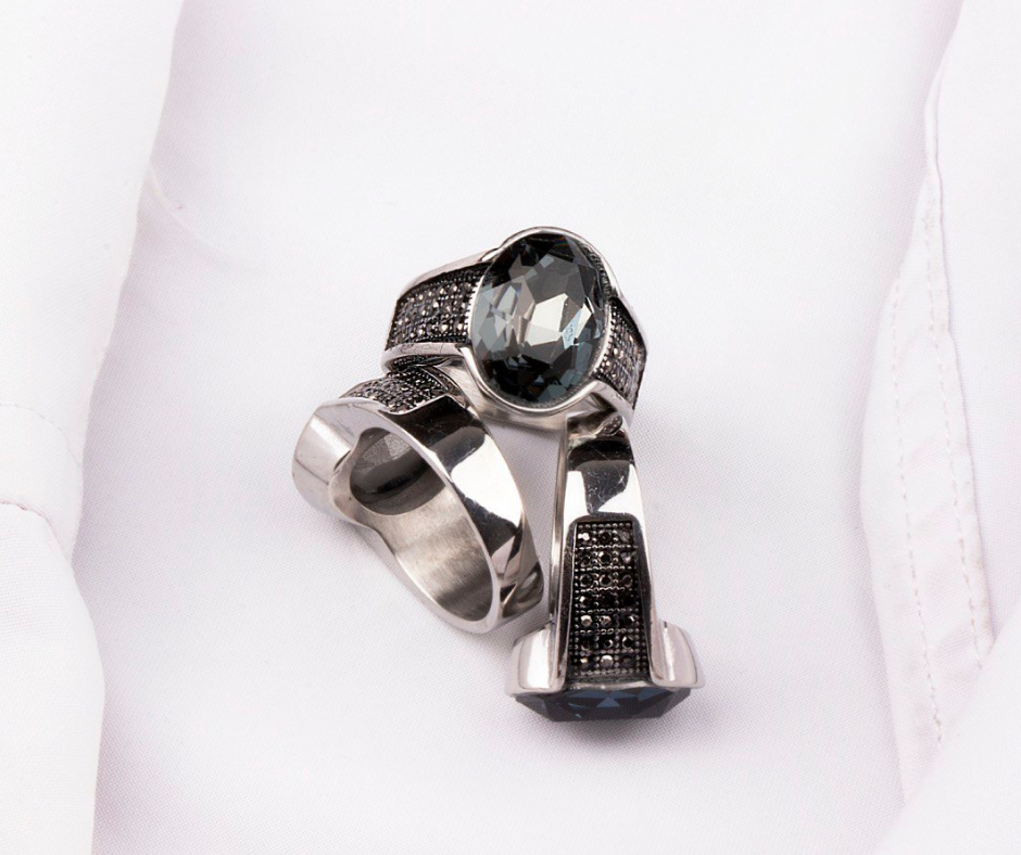 انگشتر استیل مدل 5 | فروشگاه گنج جواهر